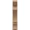 Ekena Millwork 8-in W x 30-in D x 42-in H Balboa Slat Rough Cedar Woodgrain TimberThane Outlooker, Primed Tan OUTUR080X30X42BOA24RCPR - alternate 6